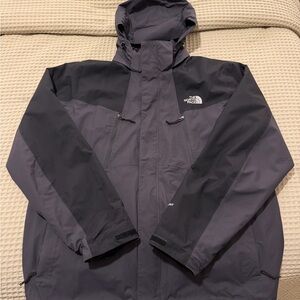 The North Face Men's Charcoal and Black Performance Jacket 3 in 1